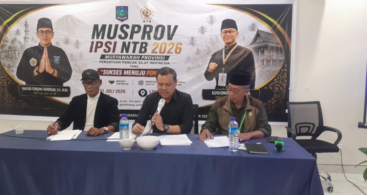 Musprov IPSI NTB 2026 Tetapkan Nauvar Furqani Farinduan.,SH.,MBA, sebagai Ketua Pengprov IPSI NTB Periode 2026–2030